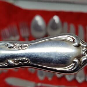 14X Misc Lot Oneida Chateau Oneidacraft Deluxe Stainless Forks Spoons Knives